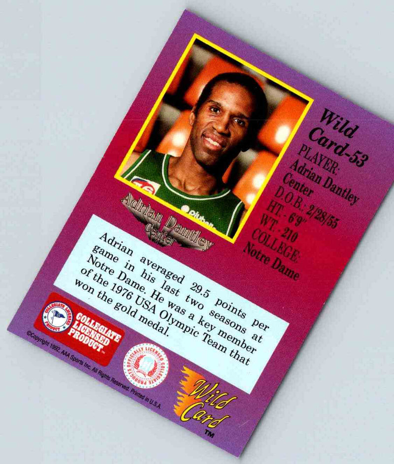 1991 WildCard Adrian Dantley