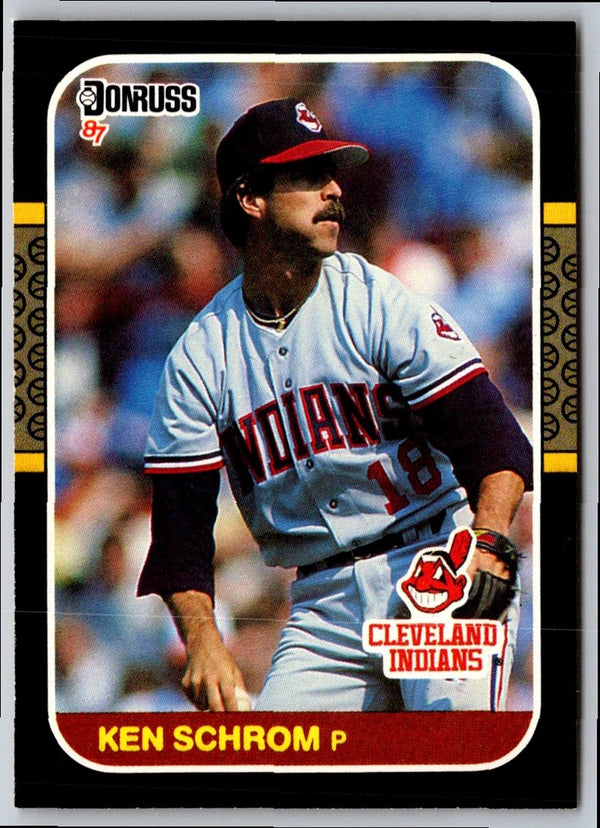 1986 Fleer Ken Schrom #403