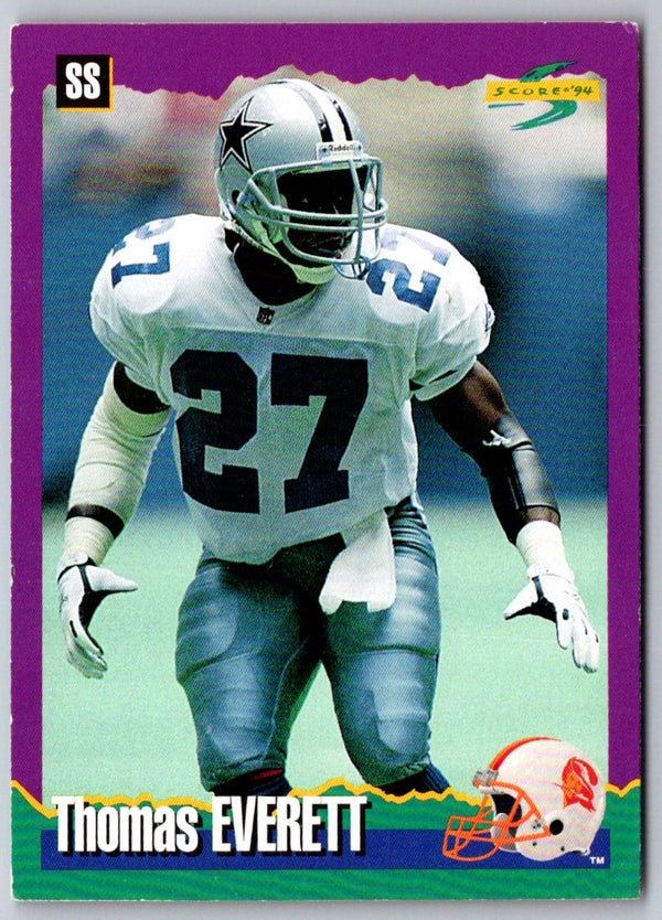 1994 Score Thomas Everett #215