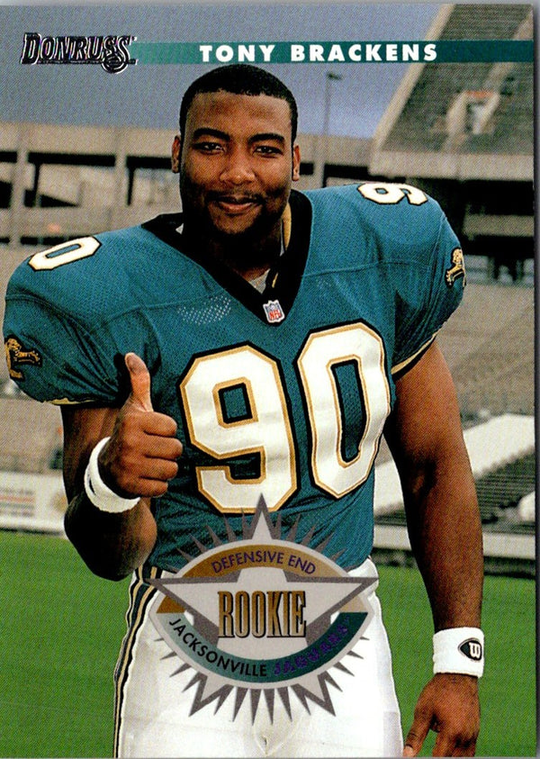 1996 Donruss Tony Brackens #232 Rookie