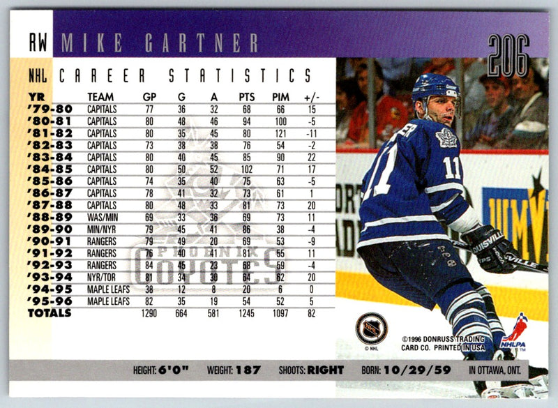 1996 Donruss Mike Gartner