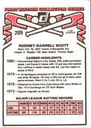 1981 Donruss Rodney Scott