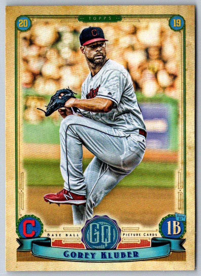 2019 Topps Gypsy Queen Green Corey Kluber