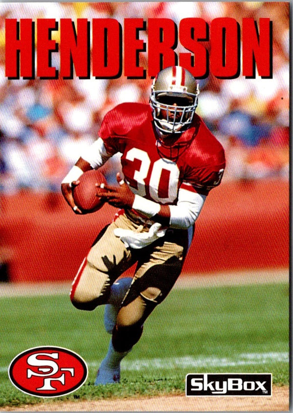 1992 SkyBox Impact Keith Henderson #273