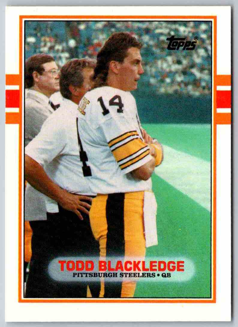 1989 Topps Todd Blackledge