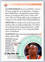 1992 Star Pics Marlon Maxey #9