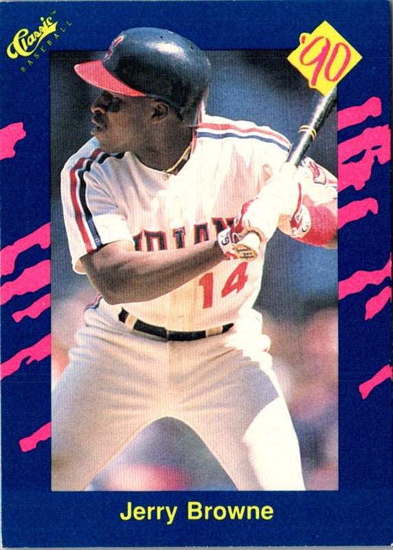1990 Classic Blue Jerry Browne #53