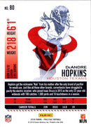 2016 Panini Prestige DeAndre Hopkins