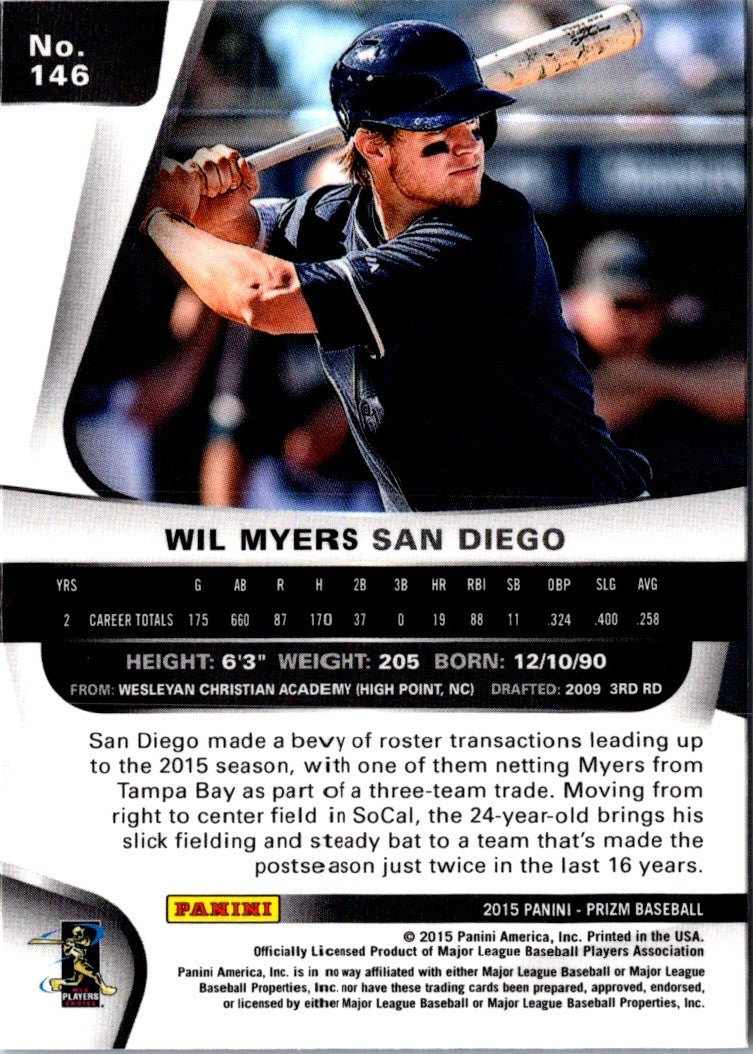 2015 Panini Prizm Wil Myers