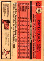 1981 Topps Ruppert Jones #225