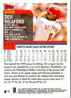 2000 Topps Desi Relaford #258