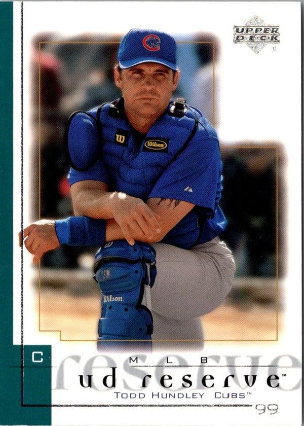 2001 UD Reserve Todd Hundley #112