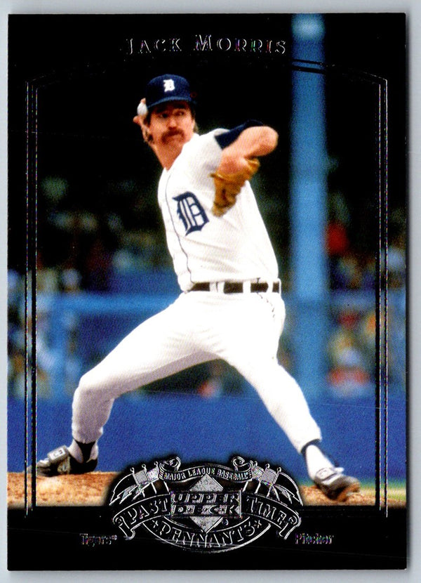 2005 UD Past Time Pennants Jack Morris #39