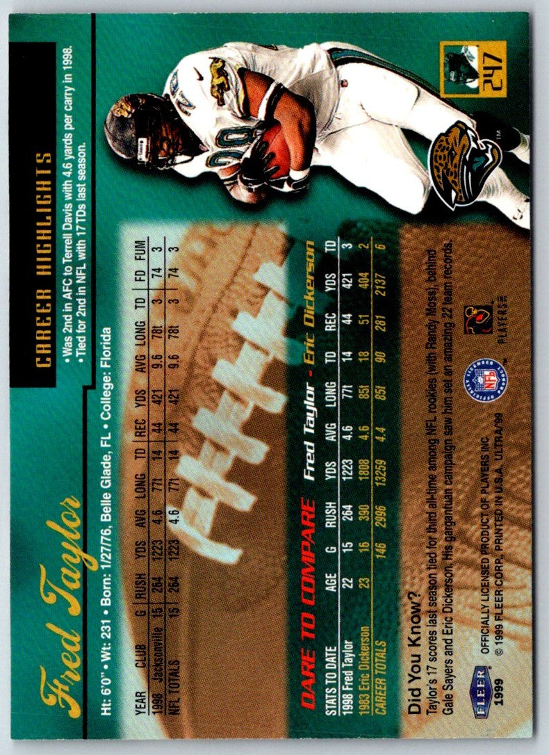 1999 Ultra Fred Taylor