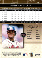 2001 Playoff Absolute Memorabilia Andruw Jones #41