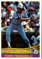 1984 Donruss Terry Francona #463