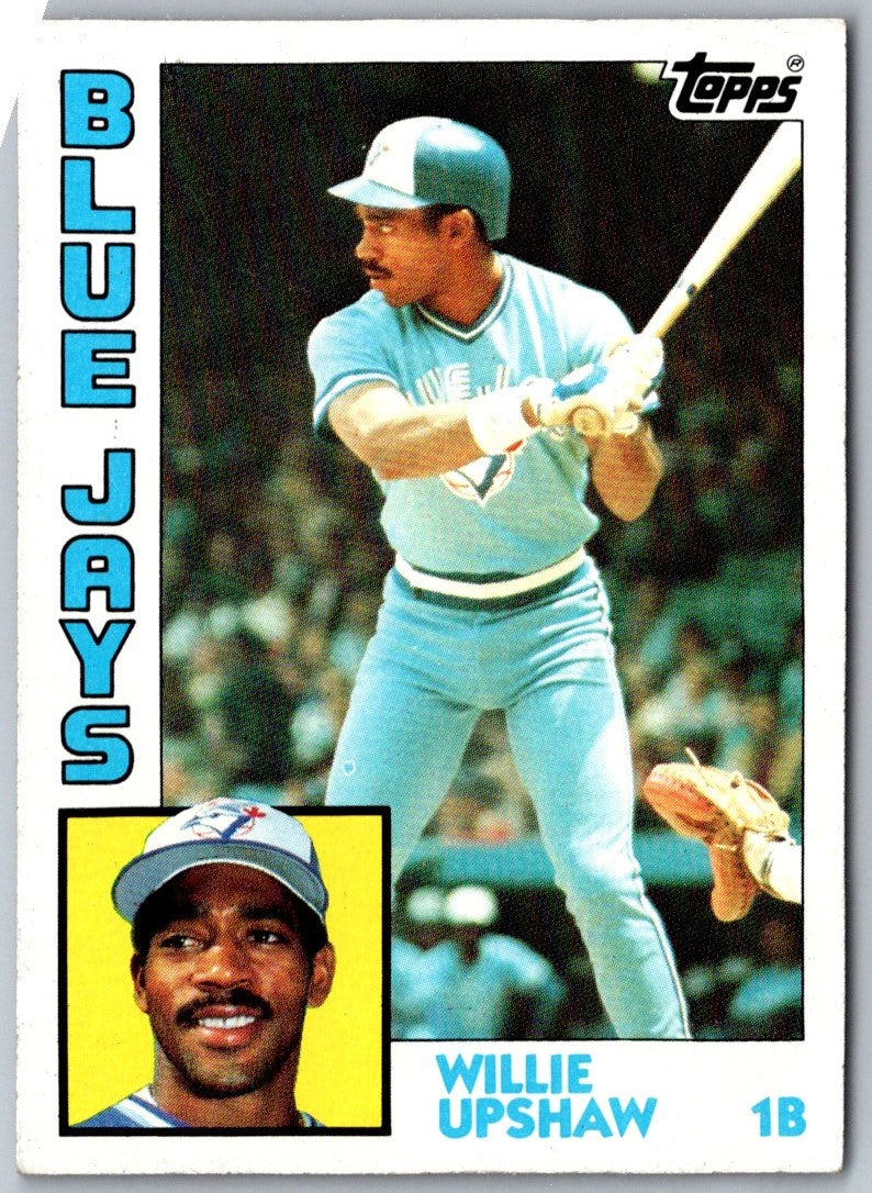 1984 Topps Willie Upshaw