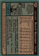 1980 Topps Butch Wynegar