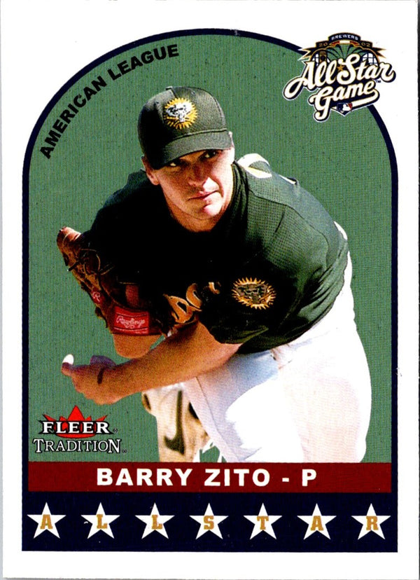 2002 Fleer Tradition Update Barry Zito #U326