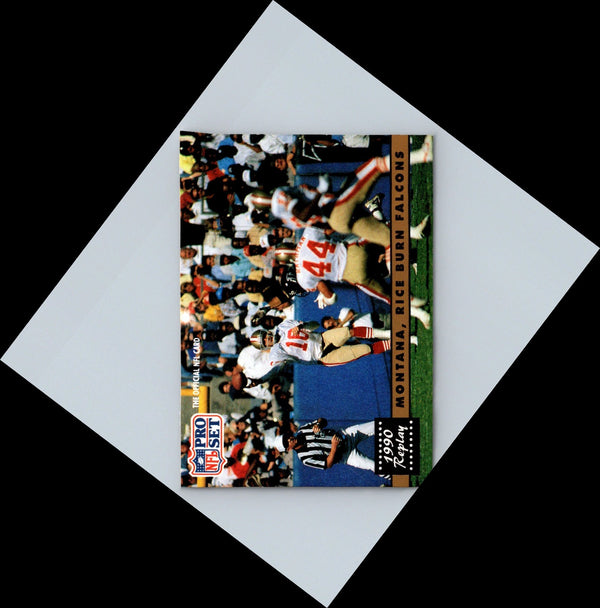 1991 Pro Set Joe Montana/Jerry Rice #329