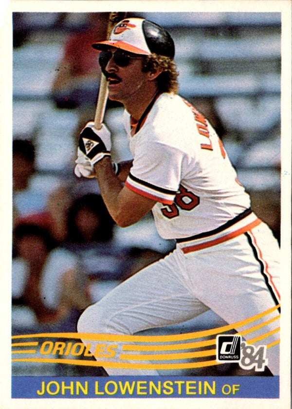 1984 Donruss John Lowenstein #228