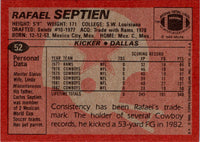 1983 Topps Rafael Septien #52 NM-MT