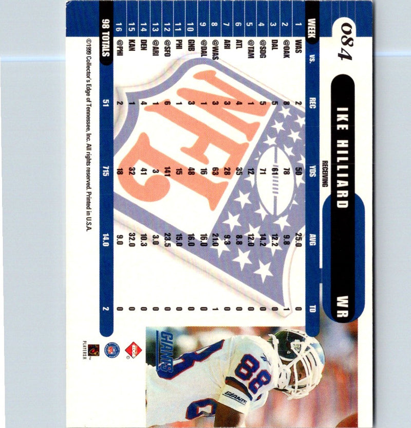 1999 Collector's Edge Supreme Ike Hilliard