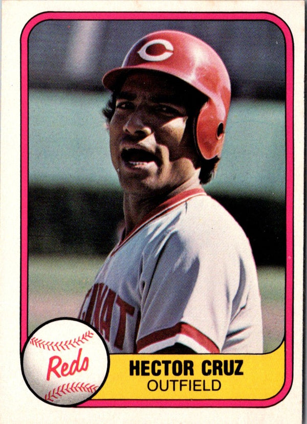 1981 Fleer Hector Cruz #206