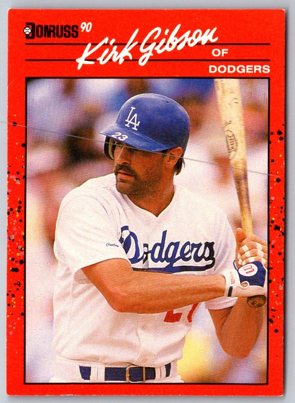 1990 Donruss Kirk Gibson #368