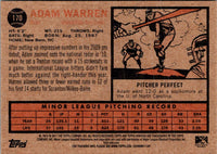 2011 Topps Heritage Minor League Adam Warren #170