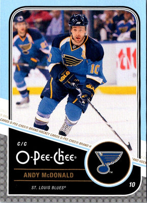 2011 O-Pee-Chee Andy McDonald #388