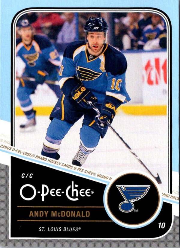 2011 O-Pee-Chee Andy McDonald #388