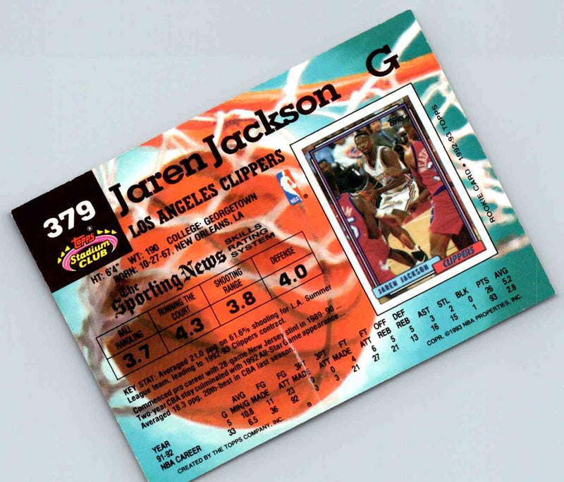 1992 Stadium Club Jaren Jackson