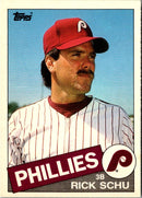 1985 Topps Traded Rick Schu