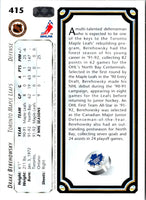 1992 Upper Deck Drake Berehowsky #415