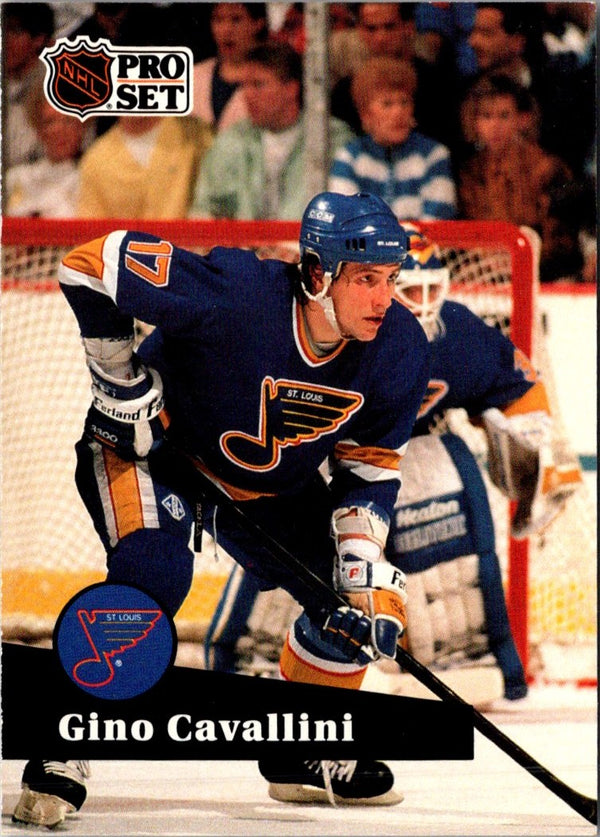 1991 Pro Set French Gino Cavallini #218