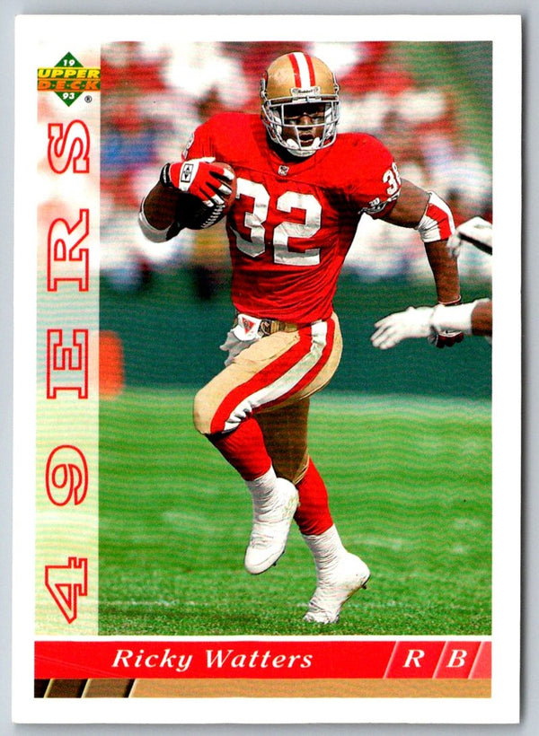 1993 Upper Deck Ricky Watters #342