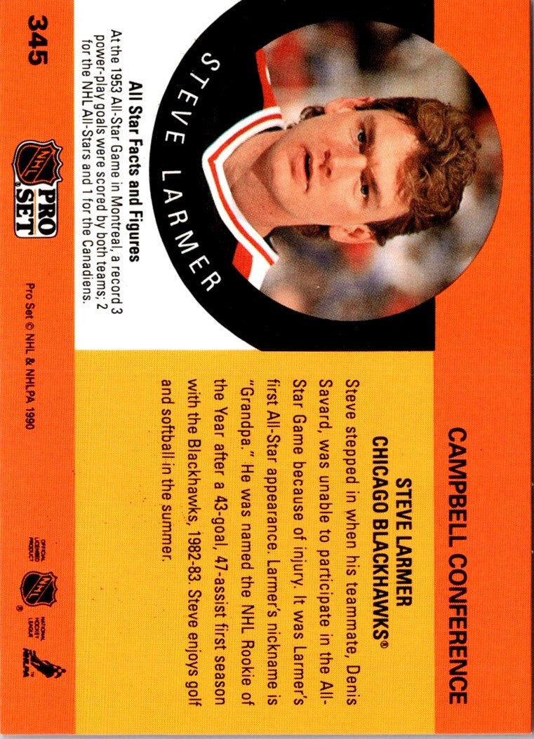 1990 Pro Set Steve Larmer