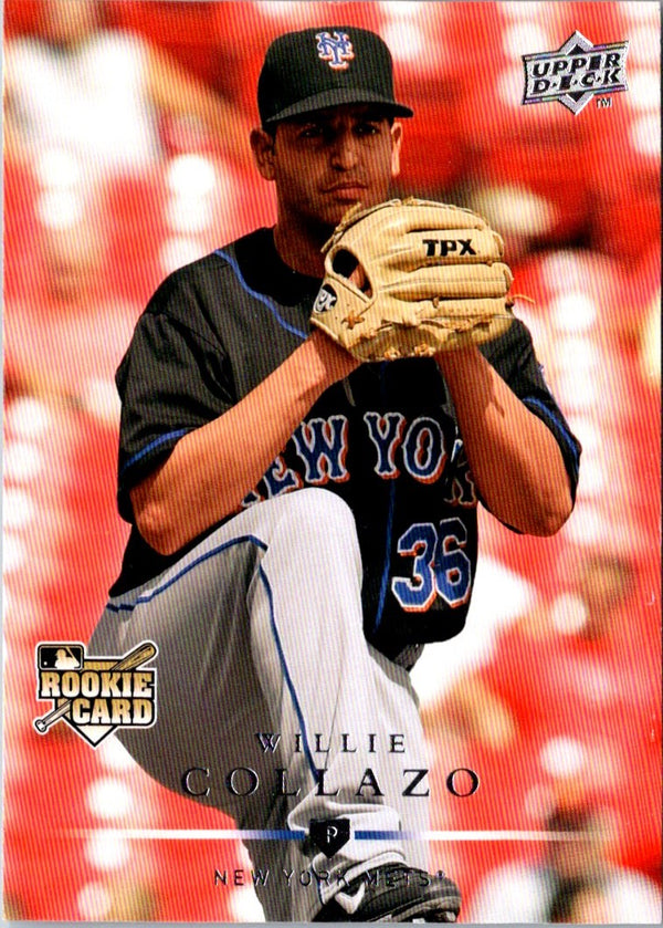 2008 Upper Deck Willie Collazo #312 Rookie