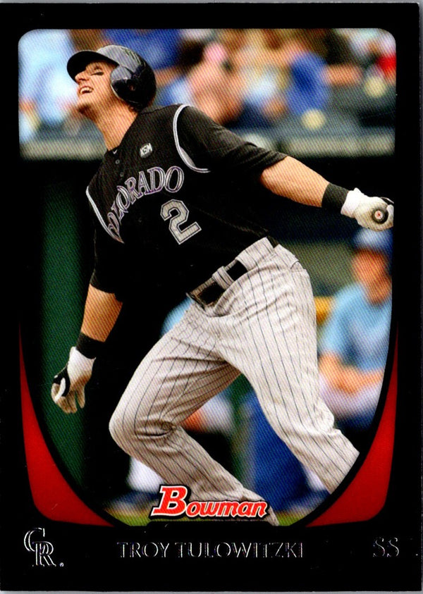 2011 Bowman Troy Tulowitzki #155