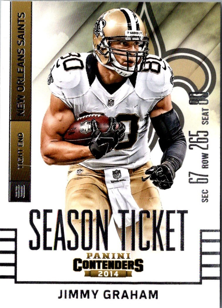 2014 Panini Contenders Jimmy Graham