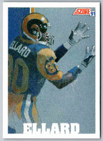 1991 Score Henry Ellard #642