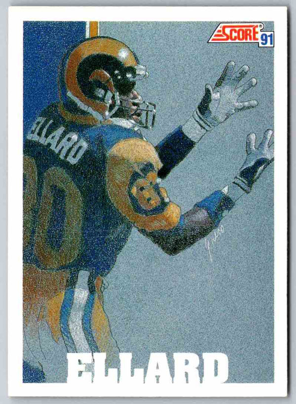 1991 Score Henry Ellard #642