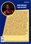 1992 Fleer Sharpshooters Clyde Drexler