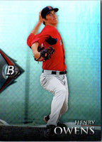 2014 Bowman Platinum Prospects Henry Owens #BPP25