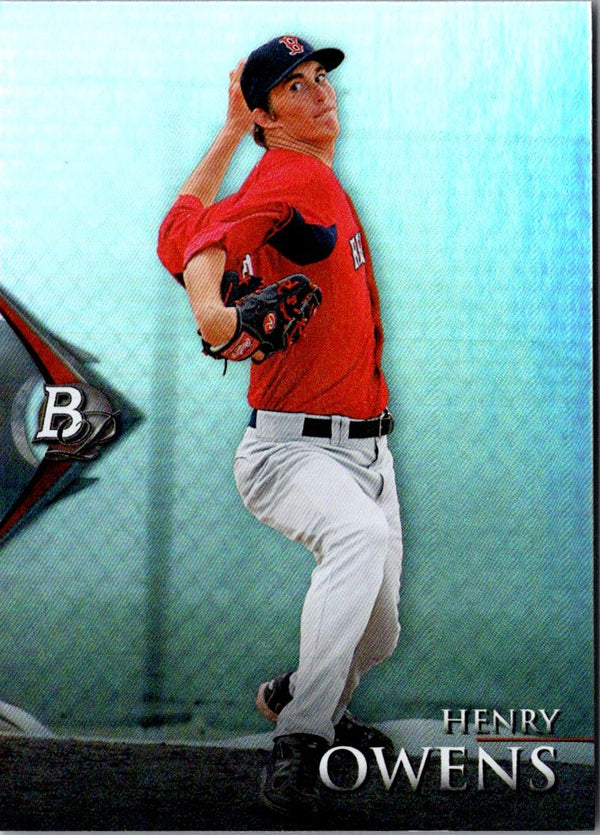 2014 Bowman Platinum Prospects Henry Owens #BPP25