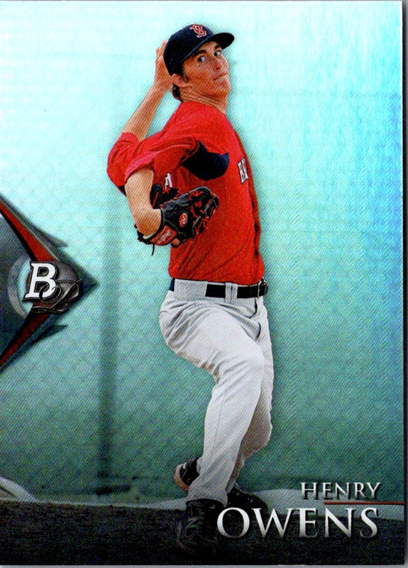 2014 Bowman Platinum Prospects Henry Owens #BPP25
