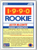 1990 Score Keith McCants