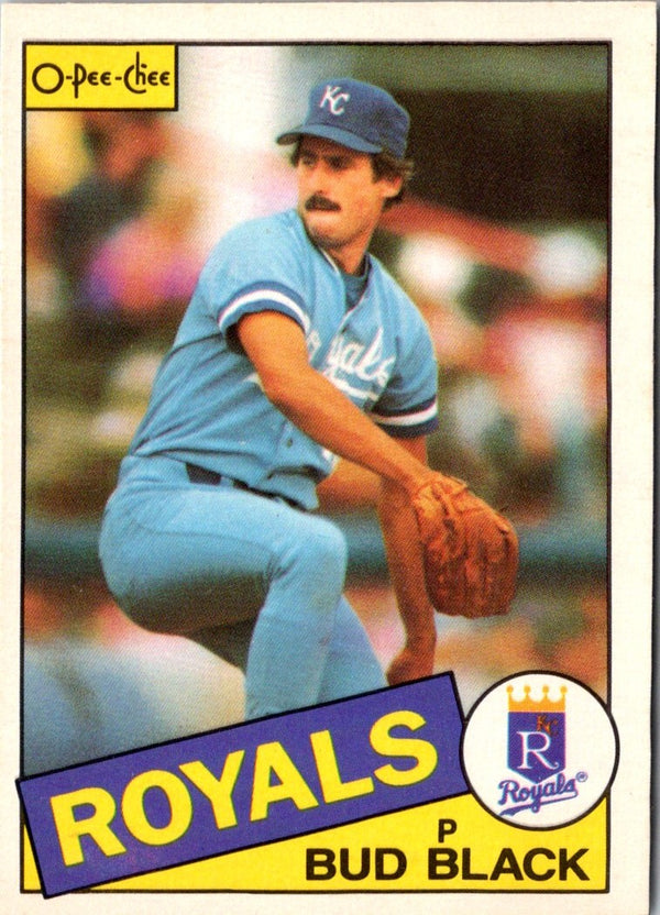 1985 O-Pee-Chee Bud Black #47