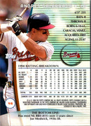 1998 Stadium Club Andres Galarraga